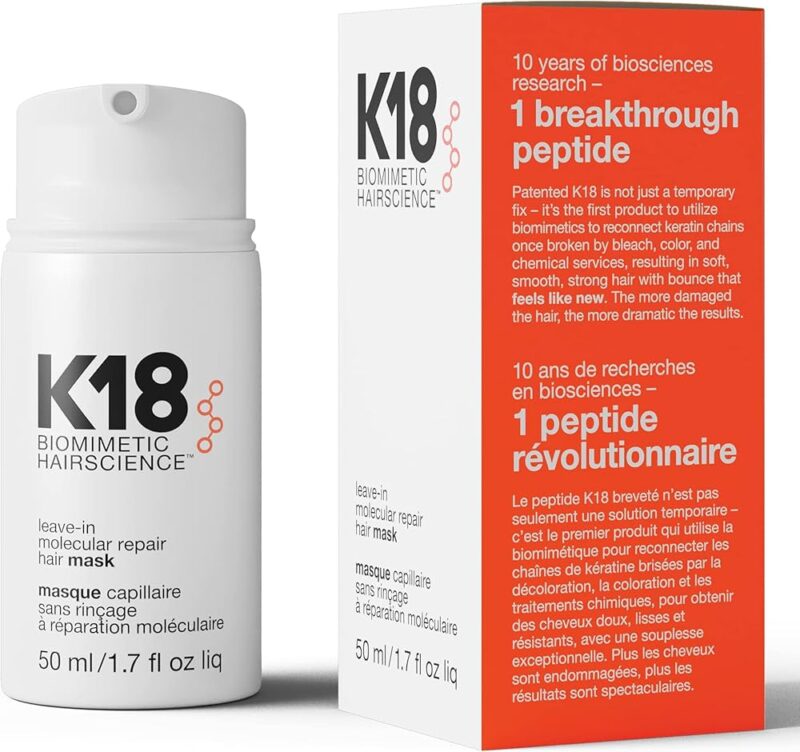 K-18 Full-size leave-in molecular repair hair mask - Image 2