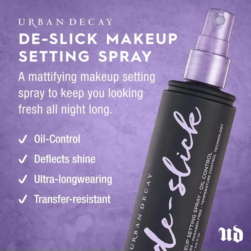 Urban Decay De-Slick Oil-Control Makeup Setting Spray 30ml - Image 2