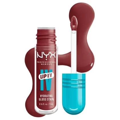 Lip I.V. Hydrating Lip Gloss Stain (Dripp in Rose)